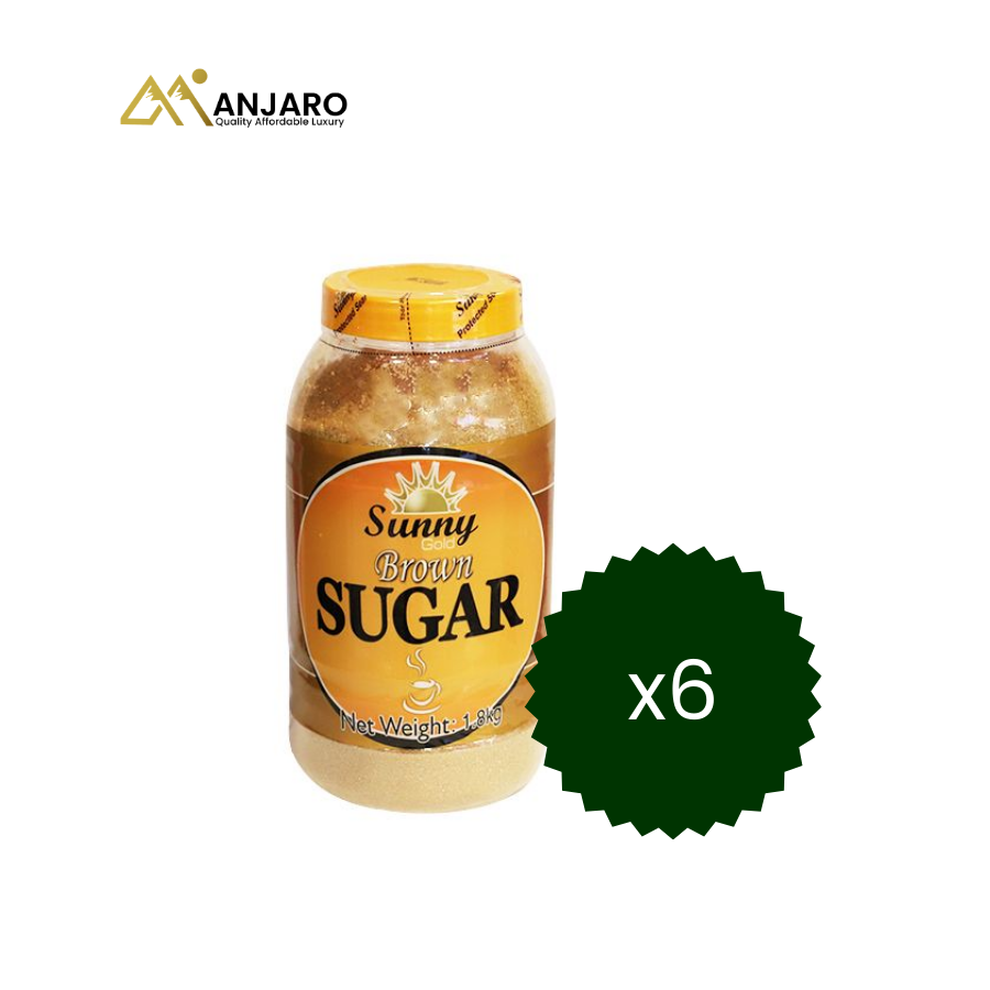 Sunny Gold Brown Sugar – 1.8kg (6 Pack Carton)