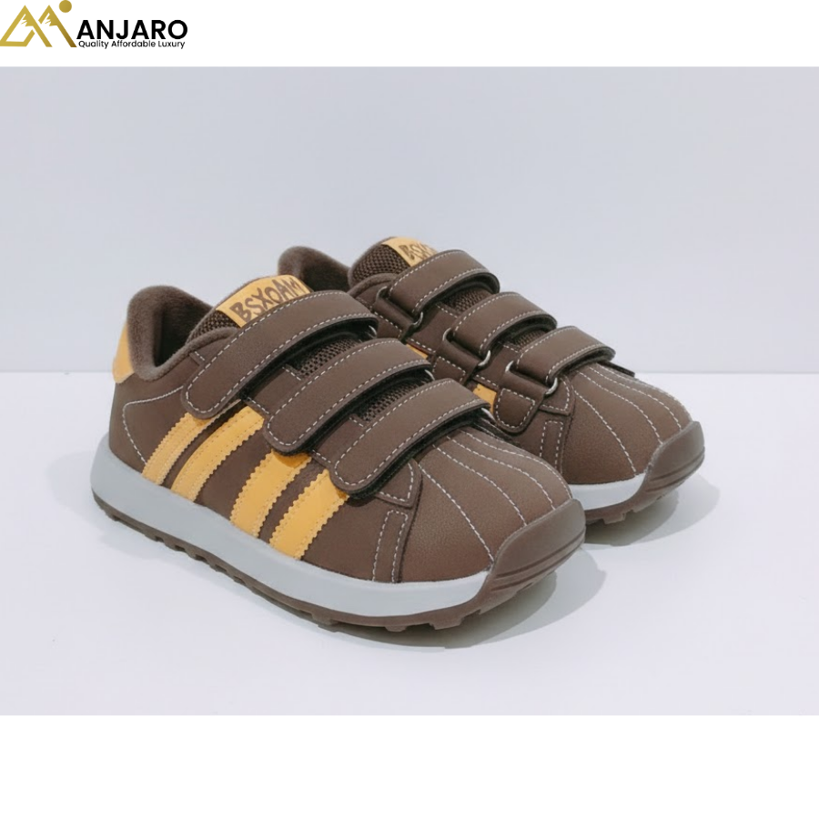 Kids Velcro Strap Sneakers – Size 36