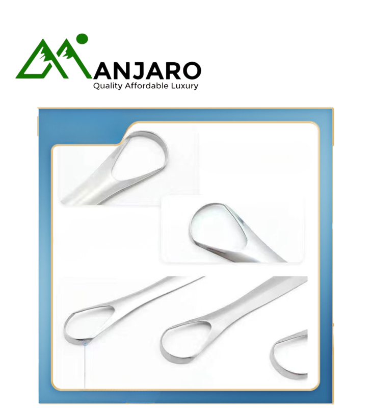 Stainless Steel Tongue Scraper