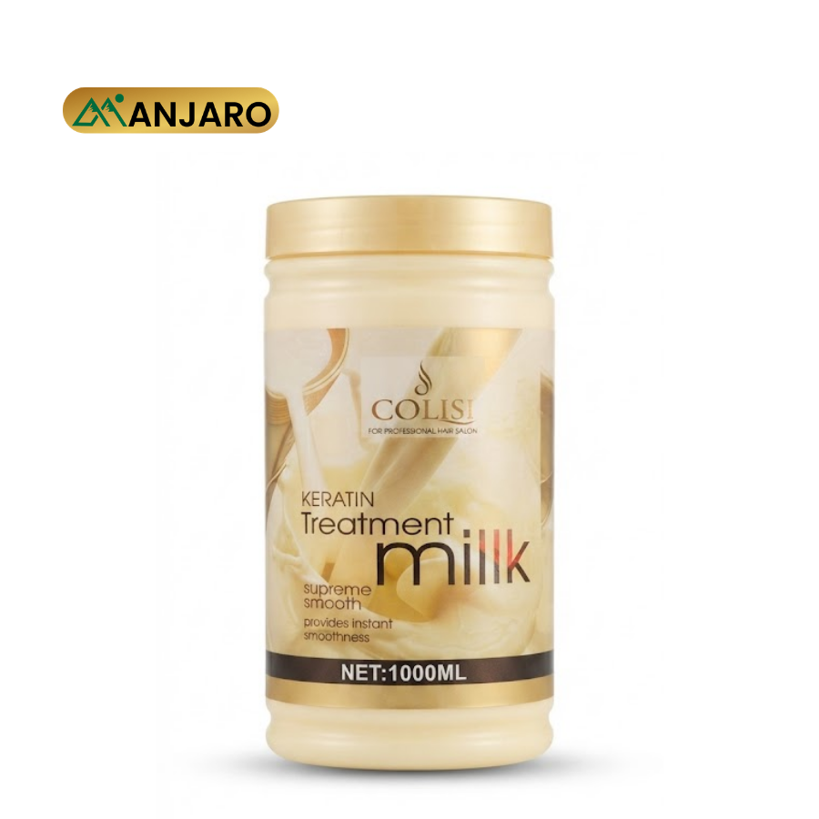 Colisi Keratin Treatment Milk – Hair Smoothing Treatment for Soft, Straight & Frizz-Free Hair
