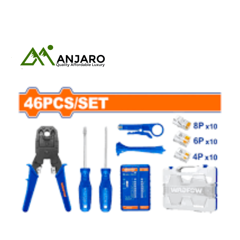 Wadfow  Modular Plug Crimper Set WHS2B46