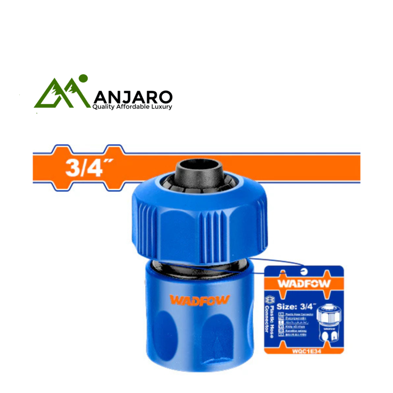 WQC1E34 3/4" Plastic Hose Quick Connector