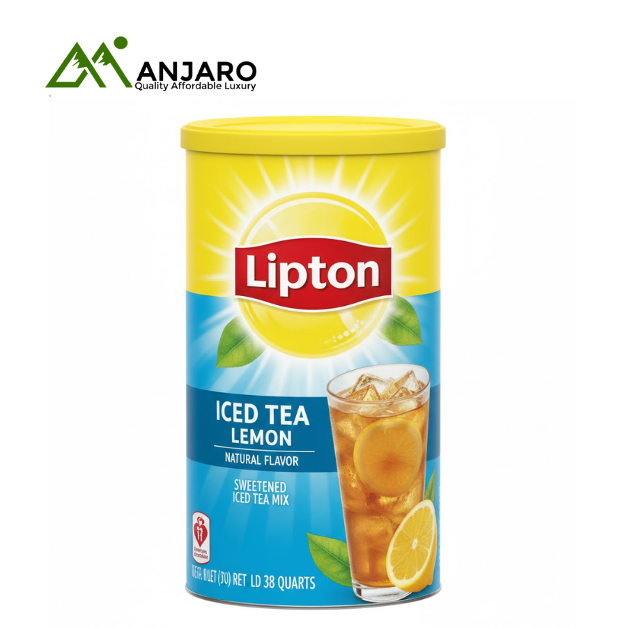 Lipton Iced Tea Lemon – 2.54kg | Refreshing Lemon-Flavored Instant Tea for Beverages