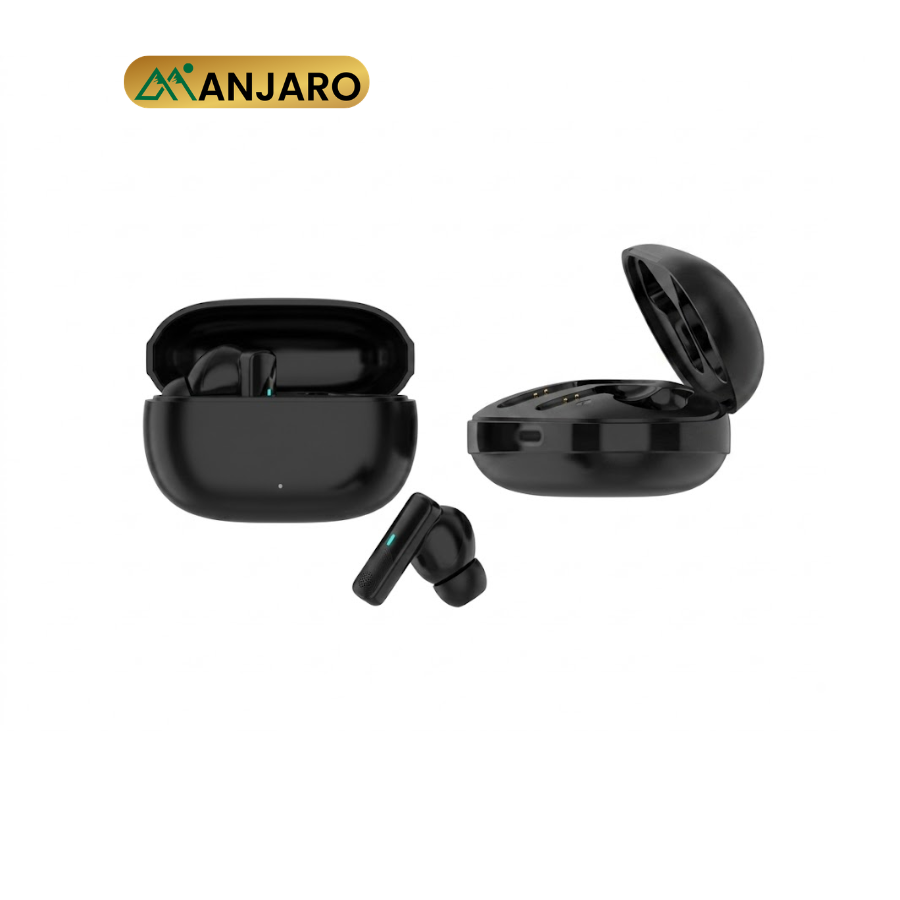 Bluetooth Headset Bluetooth 5.3 – 6–8H Call Duration, 250mAh Battery, Black/White – Mate50