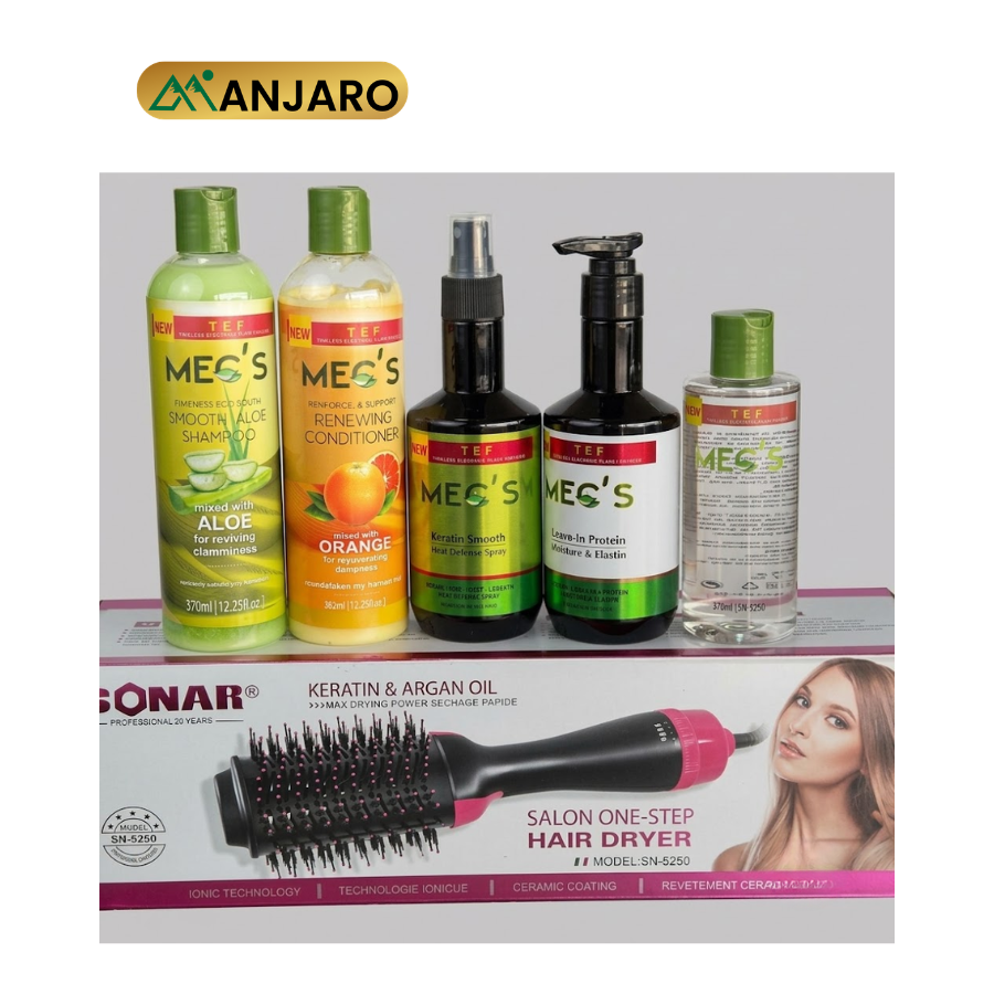 Hair Wash Essentials Set – Complete Hair Care Kit for Cleansing, Moisture & Healthy-Looking Hair