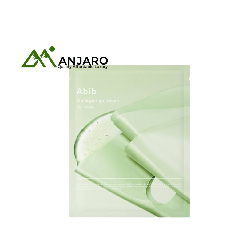 ABIB Collagen Gel Mask Heartleaf Jelly – 1 Sheet | Soothing, Hydrating, and Pore-Refining Vegan Hydrogel Mask