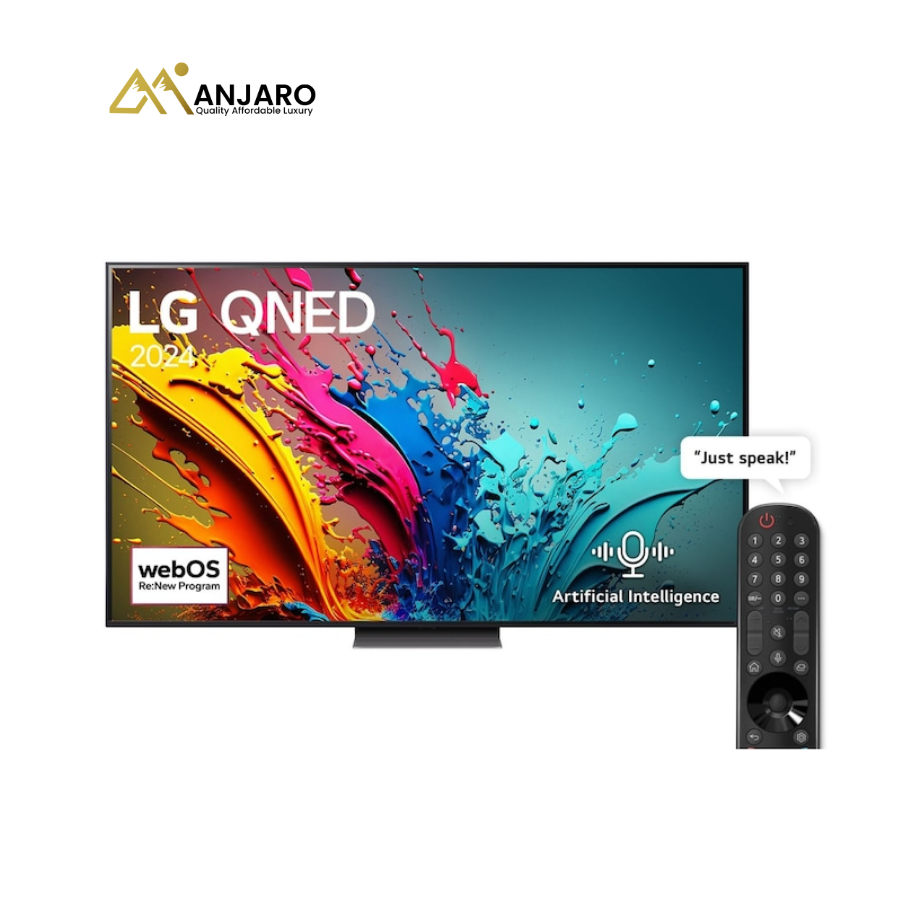 LG 86QNED86T6A 86" QNED Mini LED 4K Smart TV – Quantum Dot NanoCell, AI Processor & Ultra Premium Display