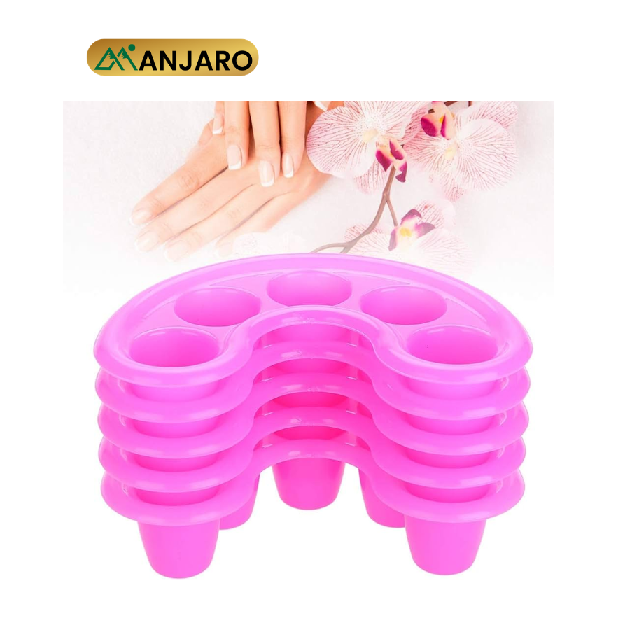 Professional Nail Dissolver Bowl – Manicure Soak-Off Bowl for Acrylic & Gel Nail Removal