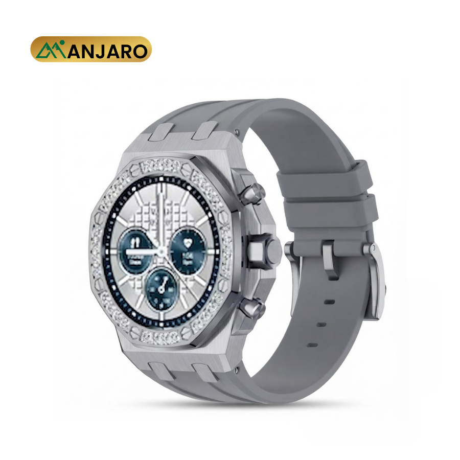 Wedtserha AW47 Smart Watch 1.32-Inch IP65 Waterproof – Bluetooth Calling Fitness Tracker with GPS & AI Voice Assistant