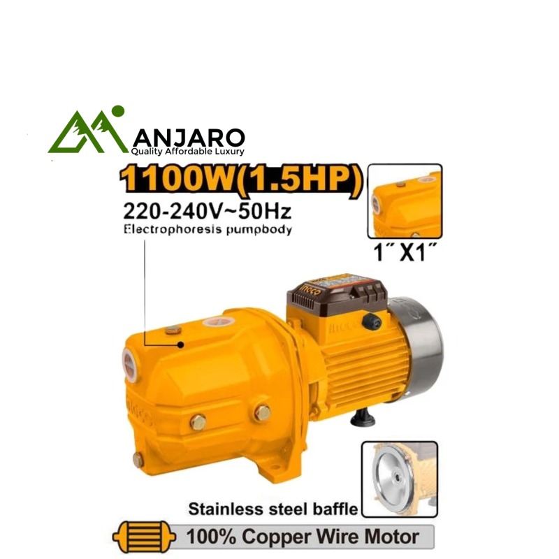 Ingco Water Pump – 1100W 1.5HP  JP110068