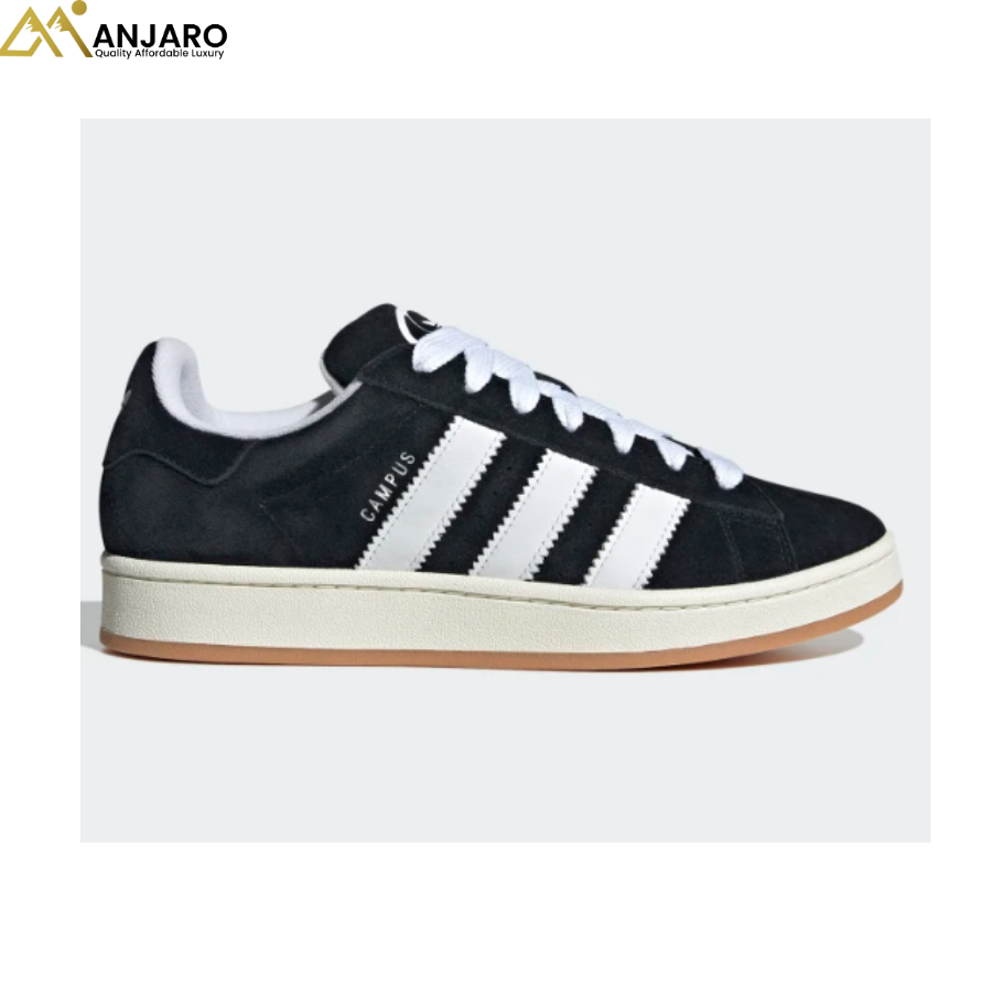 Adidas Campus 00s sneaker in a Core Black and Footwear White colorway