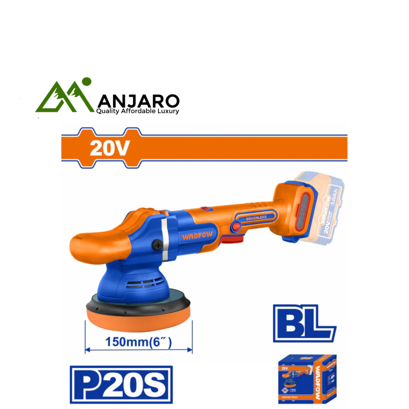 20V Brushless Cordless Polisher WHL2B151
