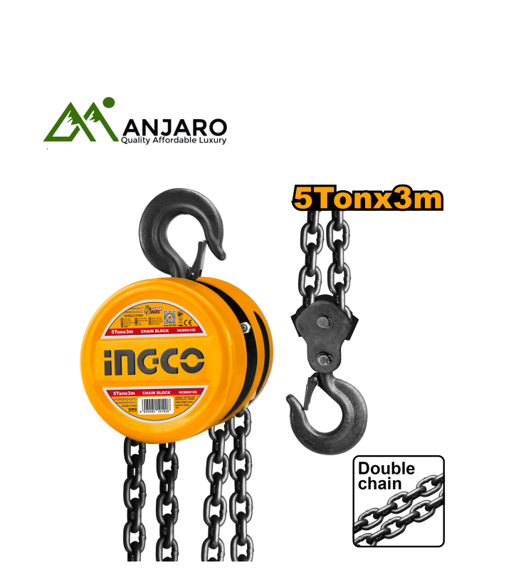 Ingco Chain Block Series – HCBK0105 / HCBK0103 / HCBK0102 / HCBK0101
