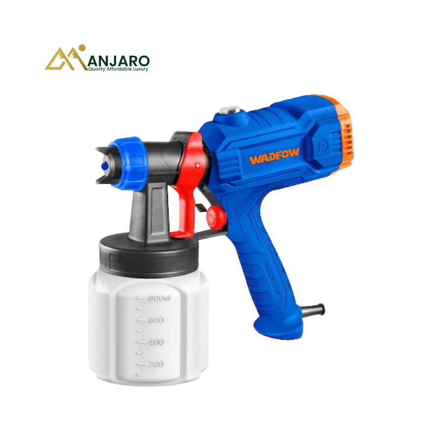 WADFOW  Electric Spray Gun – 450W & 500W Paint Sprayer – 800ml Container WEG1A16 / WEG1A18