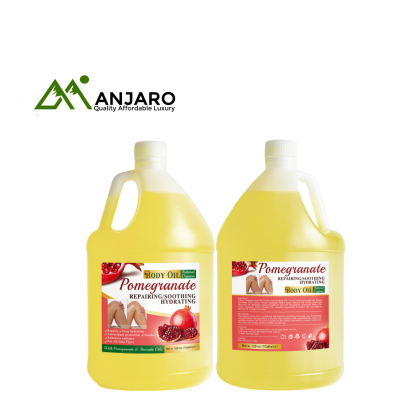 Organic Pomegranate Oil Gallon Size Spa Body Oil