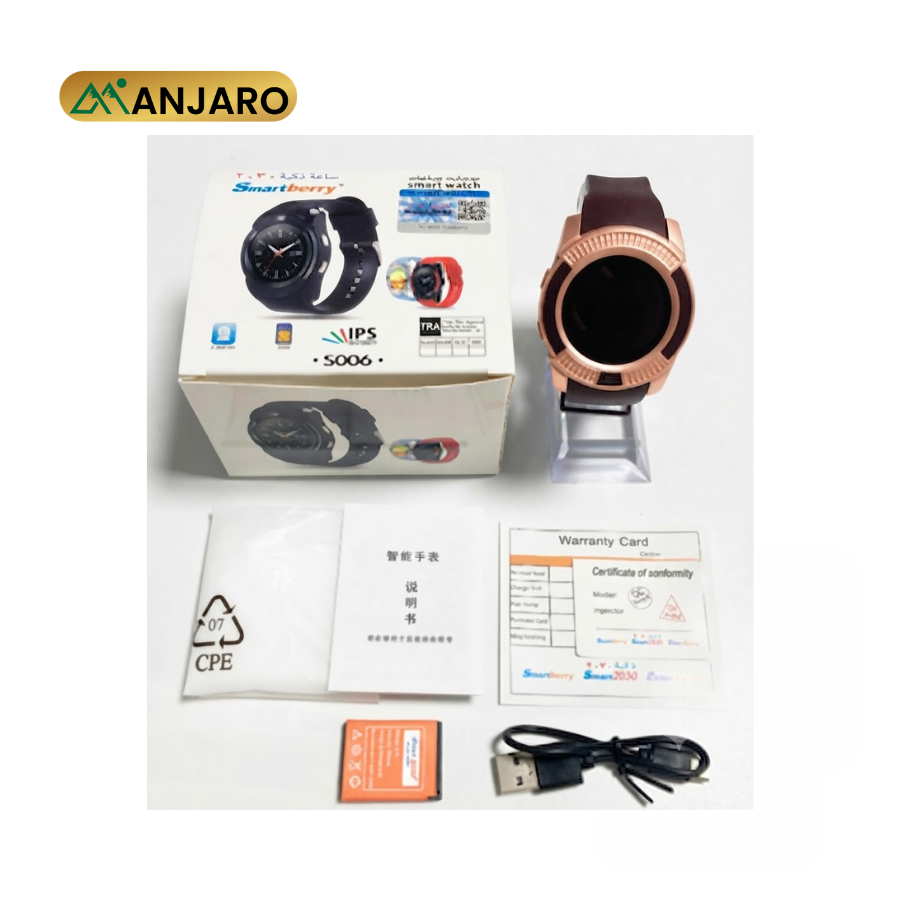S006 Smart Watch Phone 1.44-Inch Display – 2G SIM Bluetooth Smartwatch with 8MP Camera & GPS
