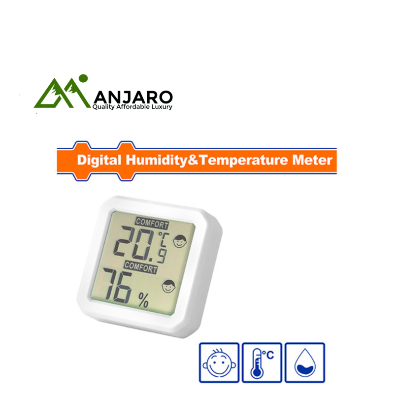Wadfow  Digital Humidity & Temperature Meter WTM1501
