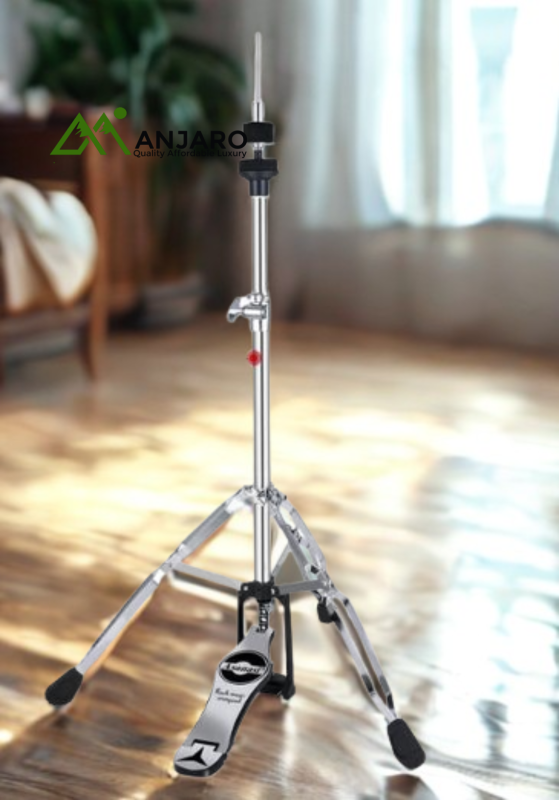 Asanasi H-200 Hi-Hat Stand – Double Chip, Alloy Body, 22mm Thick Pipe