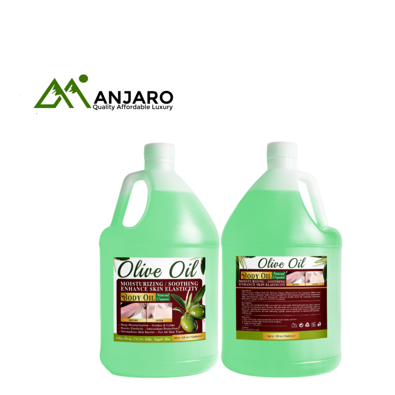 Organic Olive Oil Gallon Size Spa Body Oil