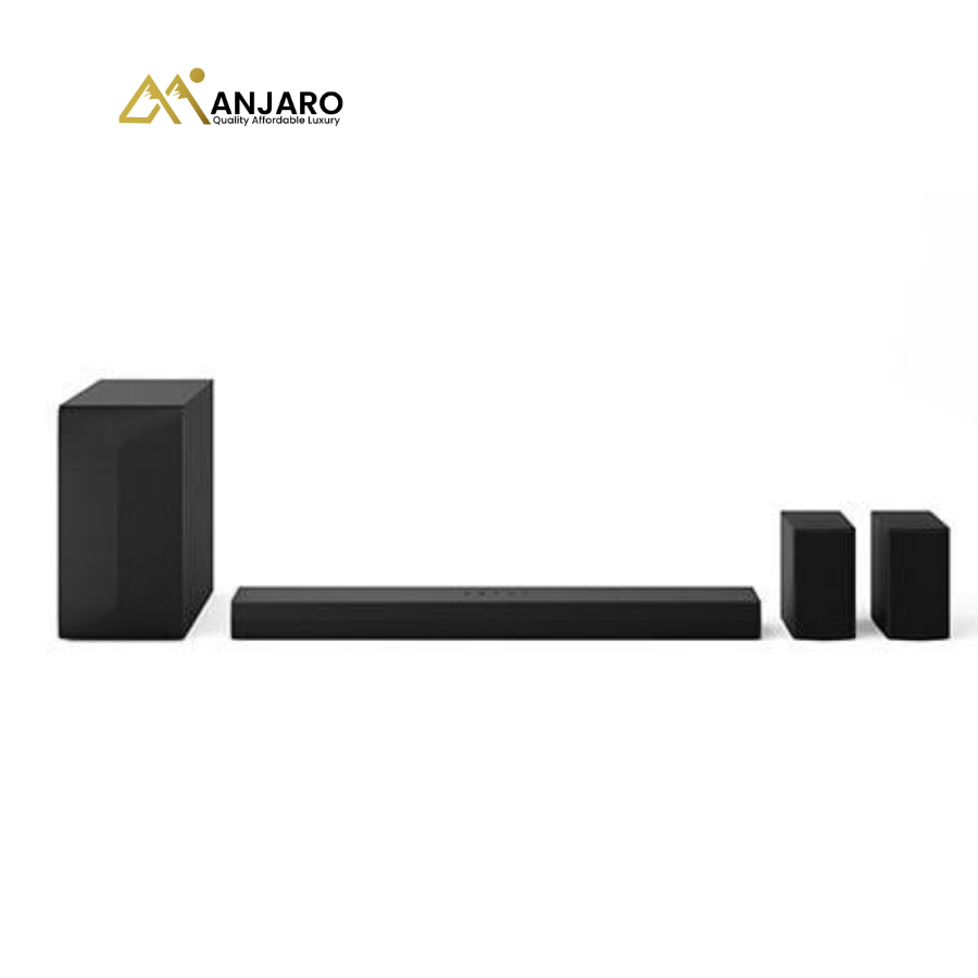 LG S65TR 5.1 Channel Sound Bar with Wireless Subwoofer & Rear Speakers – 600W Dolby Audio Bluetooth Home Theater System