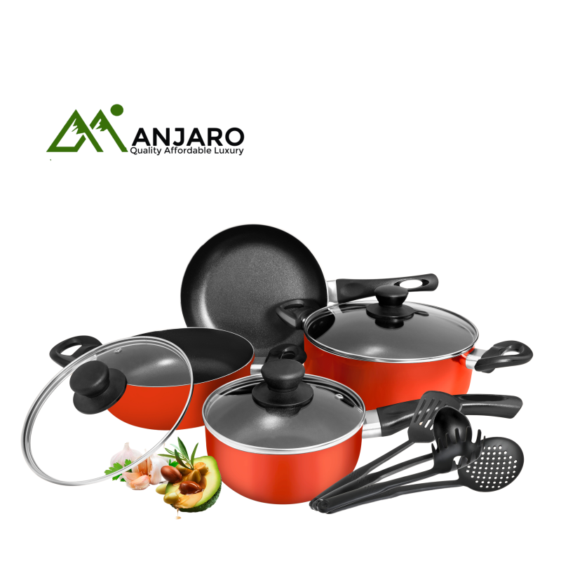 Decakila 11pcs Cookware Set KMEP006B