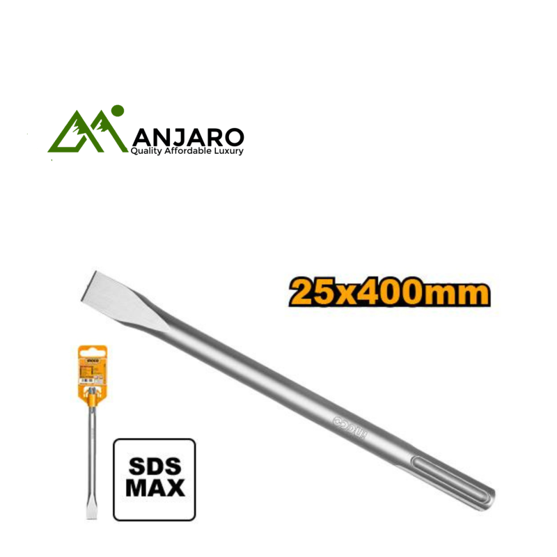 Ingco SDS Max Flat Chisel – 25x400mm  DBC0224001
