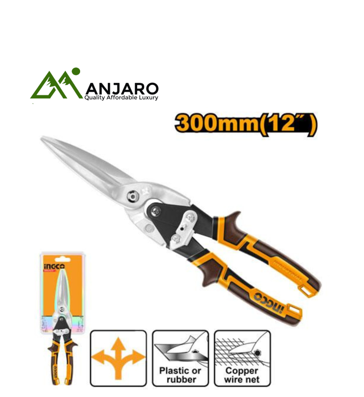 Ingco HTSN0112S Long straight aviation snip