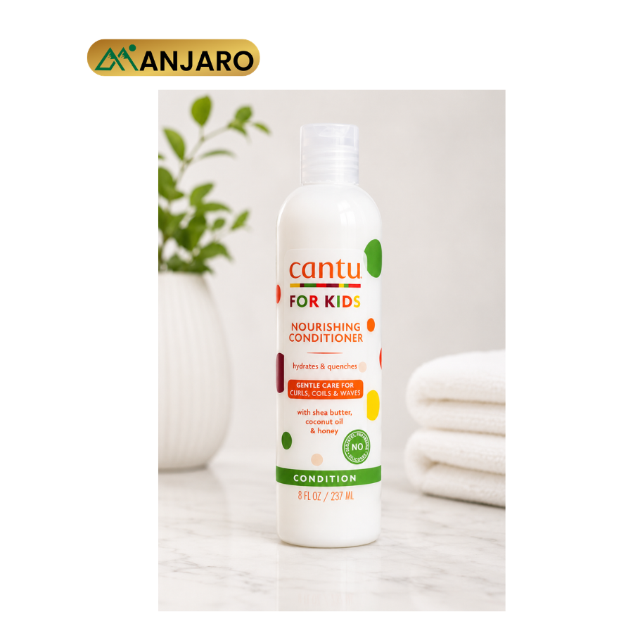 Cantu Care for Kids Nourishing Shampoo – Gentle Cleansing Shampoo for Soft, Healthy-Looking Kids Hair