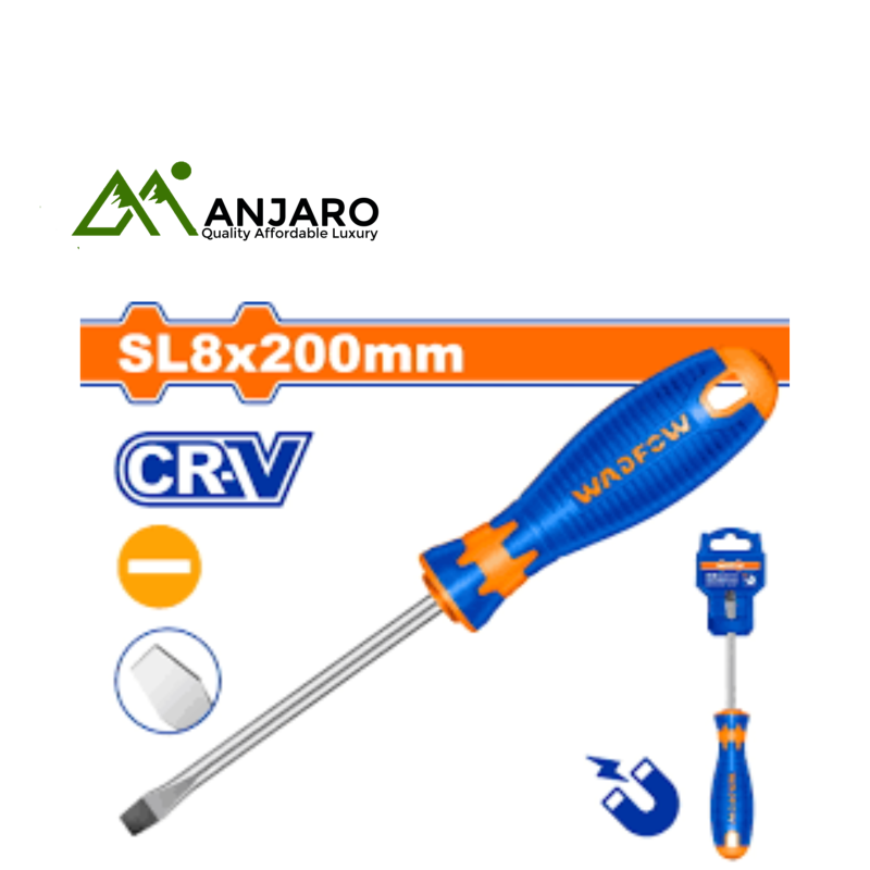 Wadfow Slotted Screwdriver WSD1288