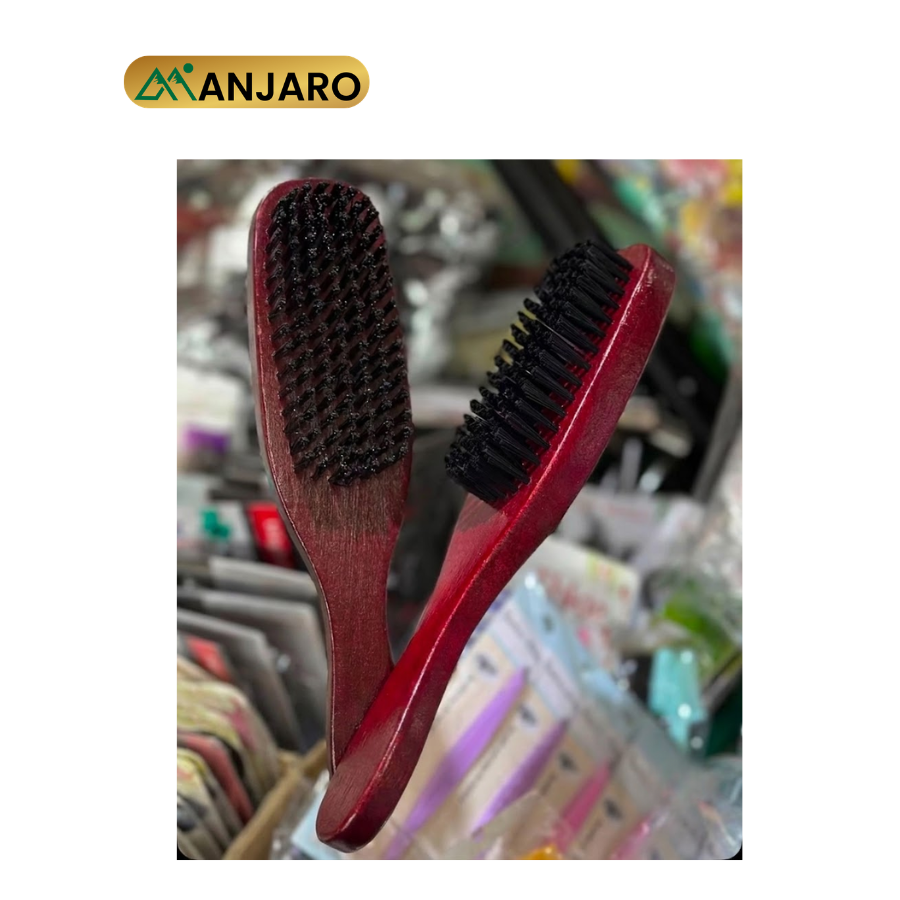 Wooden Hair Brush – Natural Wood Detangling Brush for Smooth Hair Styling & Scalp Massage