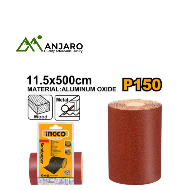 Ingco Sandpaper – AKHS24065, AKHS18065, AKHS15065, AKHS12065, AKHS08065, AKHS06065, AKHS04065