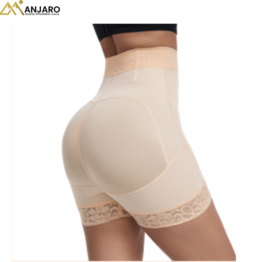 High-Waist Butt Lifter Shapewear Shorts  1075
