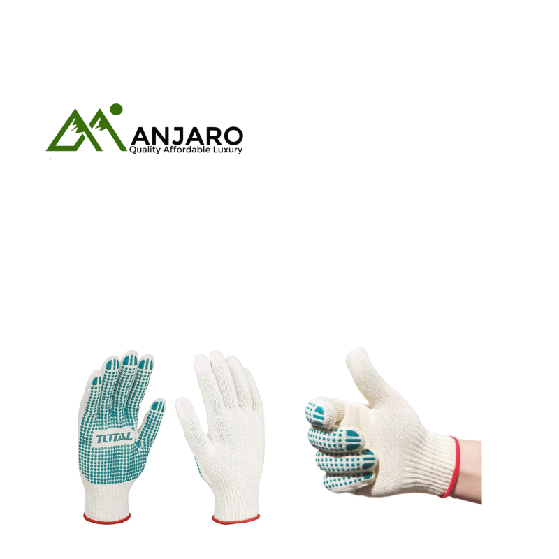 Total Knitted&PVC dots gloves TSP11102