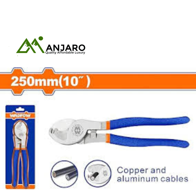 Wadfow Cable Cutter – 10" Heavy-Duty Wire Cutting Tool  WCT2610