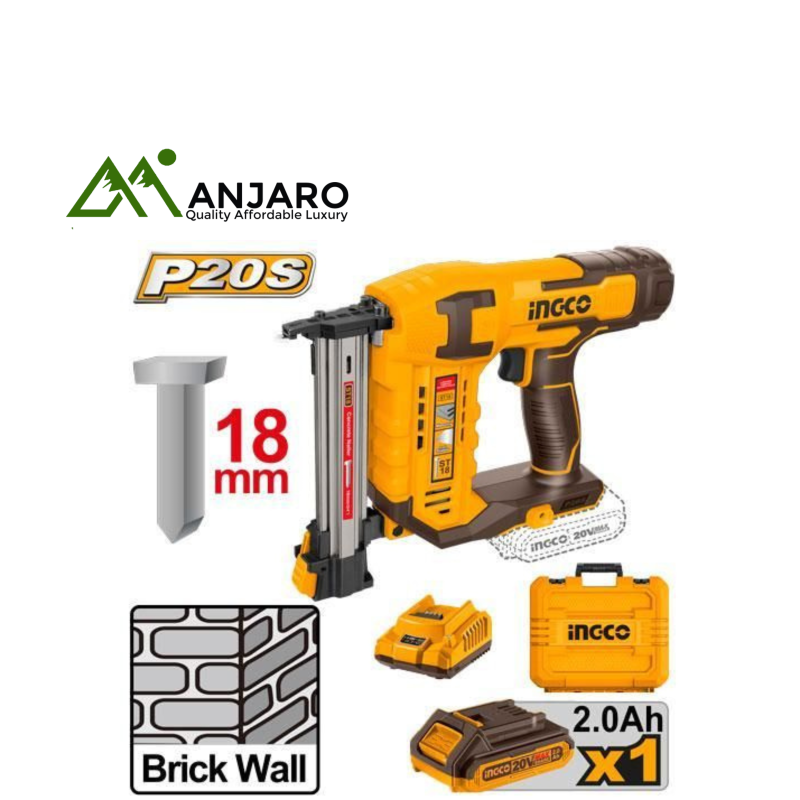 Ingco Cordless brick nailer CSTLI3808