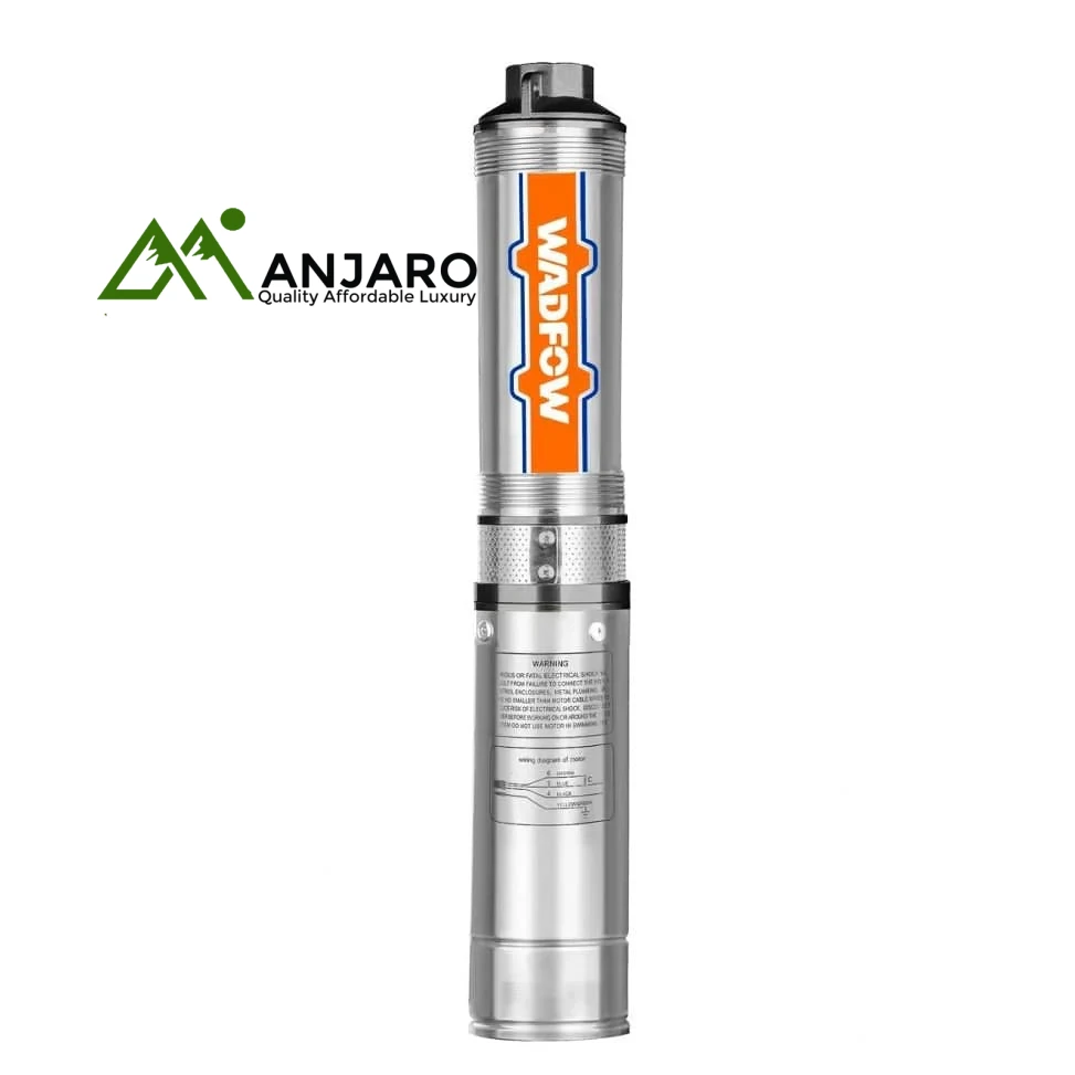 Wadfow WWPDA04(1.5HP), WWPDA03(1.0HP), WWPDA02(0.75HP), WWPDA01(0.5HP) – 4" Deep Well Pumps