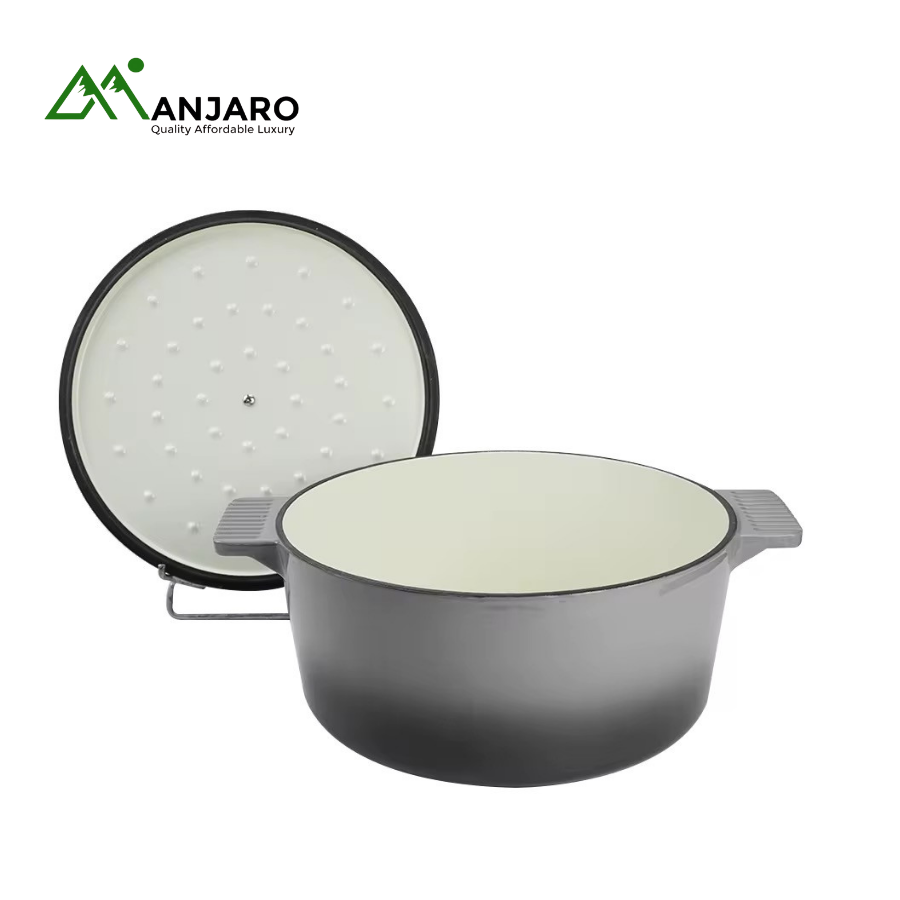 3-Piece Cast Aluminum Non-Stick Cookware Set with Lids – Durable, Stylish & Heat-Efficient