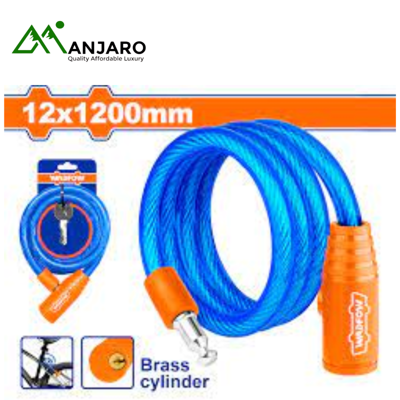 WBK2110 4-Digit Combination Bicycle Cable Lock