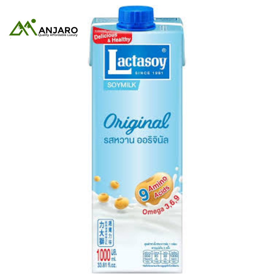 Lactasoy Soy Milk 1L – Nutritious Plant-Based Protein for Energy & Wellness