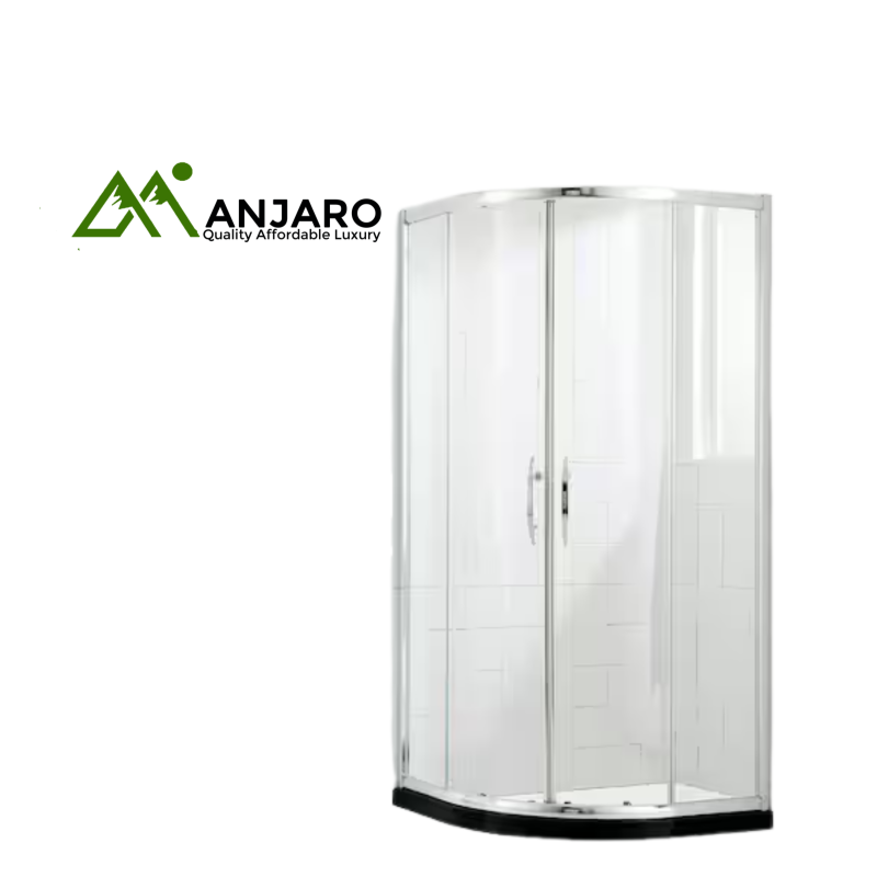 TUK Shower Room 9810 – 1200x800mm | Frameless Glass Enclosure, Smooth Sliding Door, Modern Bathroom Upgrade