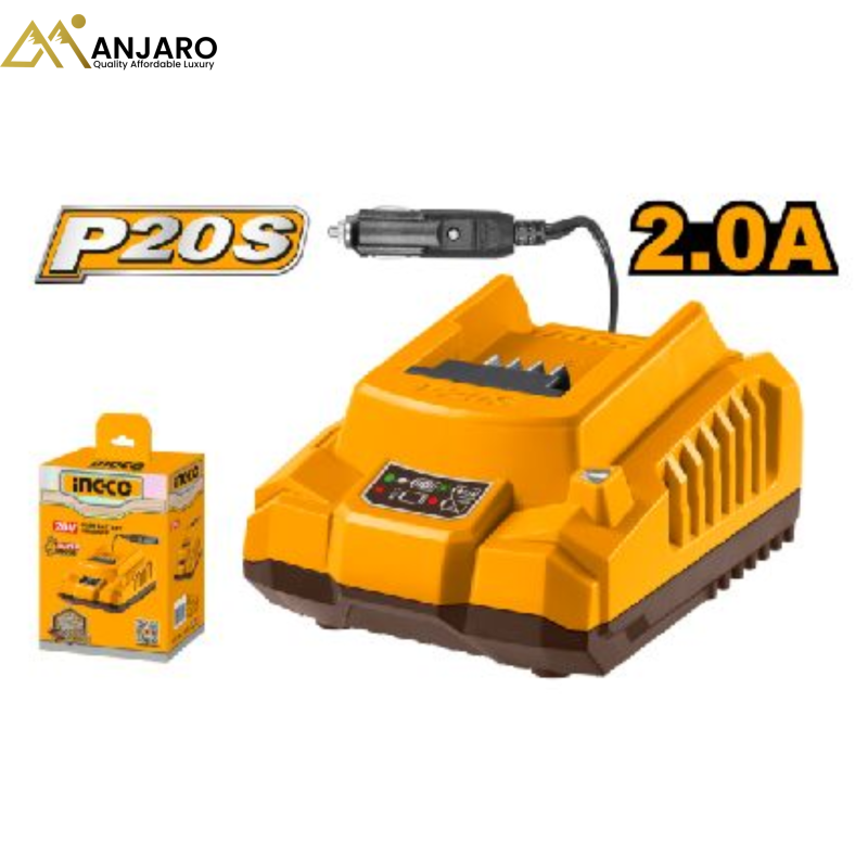 INGCO P20S Battery Charger – 20V FCLI2012