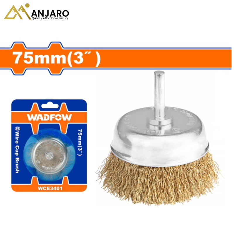 Wadfow Wire Cup Brush – 75mm (3") (WCE3401)