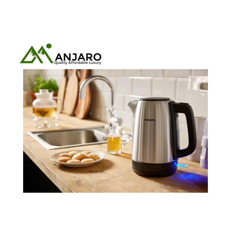 PHILIPS Kettle HD9350/90 – 1.7L Stainless Steel, 2200W Fast Boil Electric Kettle