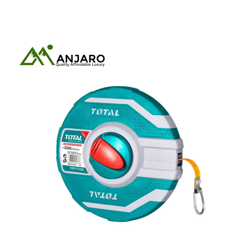 Total Fibreglass Measuring Tapes – TMTF13206 (20m) & TMTF13306 (30m)
