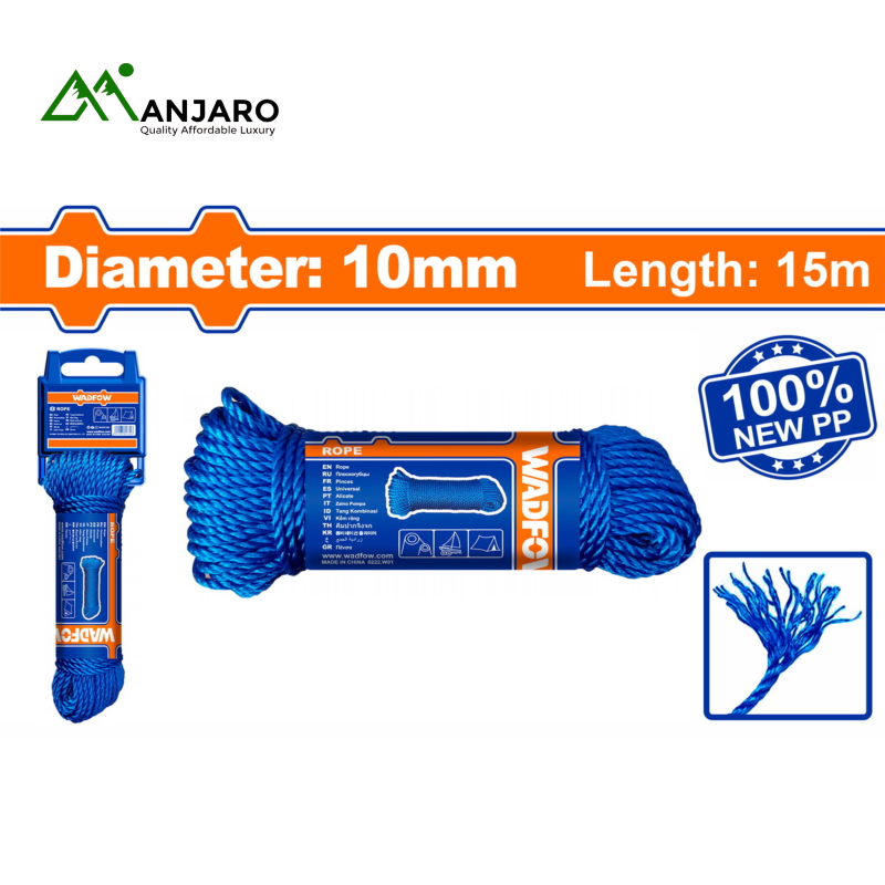 WRZ1304 / WRZ1306 / WRZ1310 PP Monofilament Twist Rope