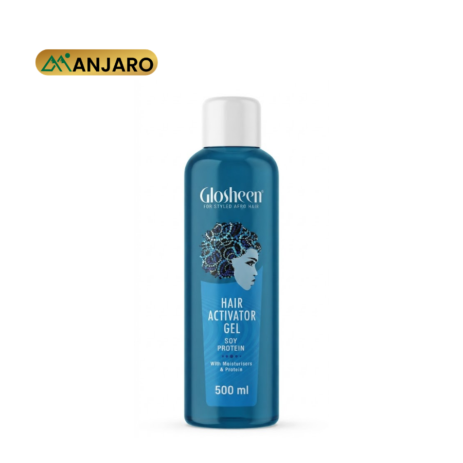 Glosheen Hair Activator Gel – Curl Activating Styling Gel for Moisture, Definition & Long-Lasting Curls