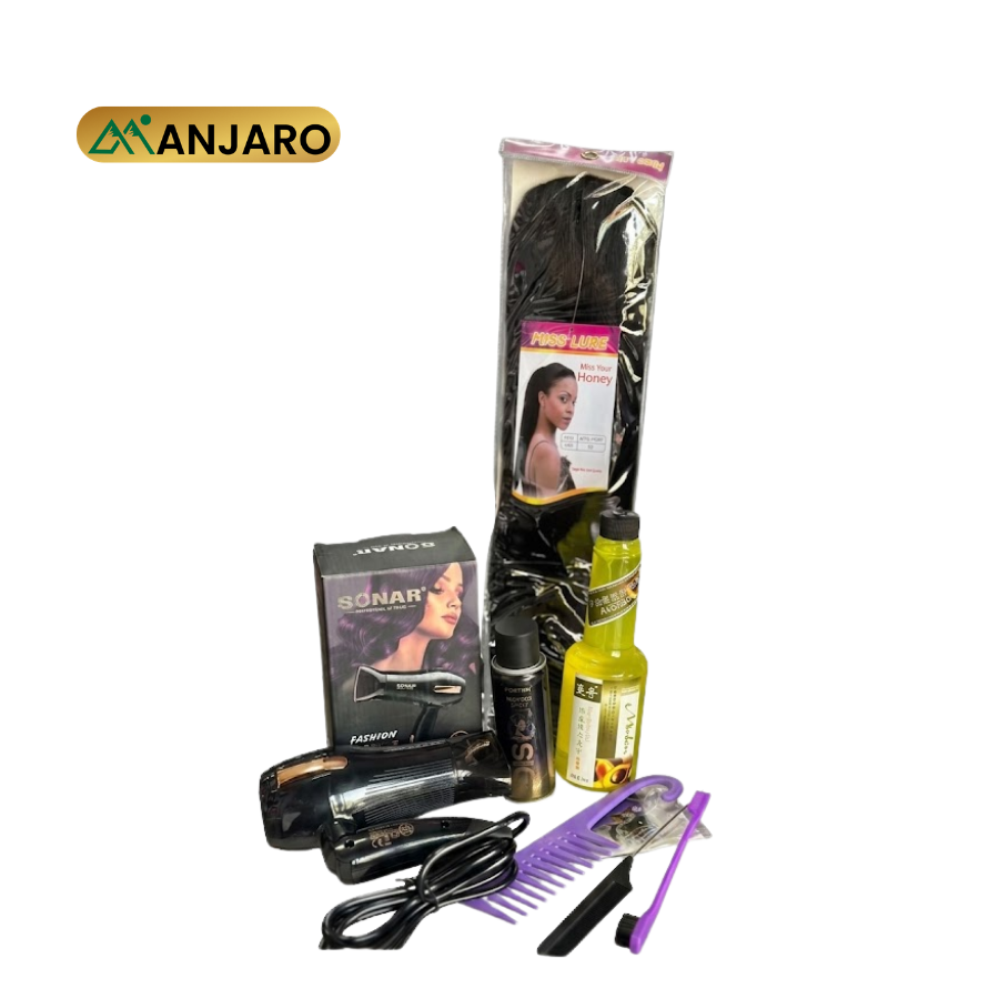 Ponytail Installation Package – Complete Hair Styling Kit for Ponytail Extensions & Professional Installation