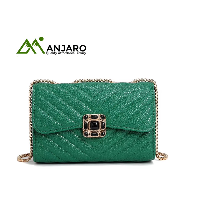 Small Perfume Style Diamond Lattice Chain Bag – PU Crossbody & Shoulder Square Bag for Women