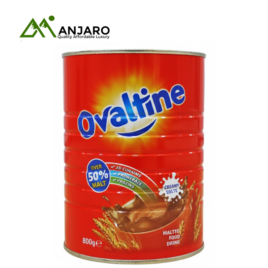 Ovaltine Malted Chocolate Drink Powder – 800g Tin | Vitamin-Fortified Energy & Nourishing Malt Formula