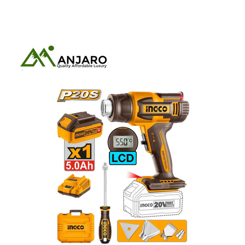 Ingco HGLI20035 Cordless heat gun